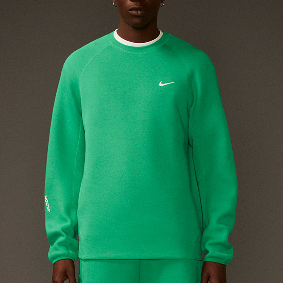 NOCTA x Nike Tech Fleece Crewneck ‘Sadium Green’